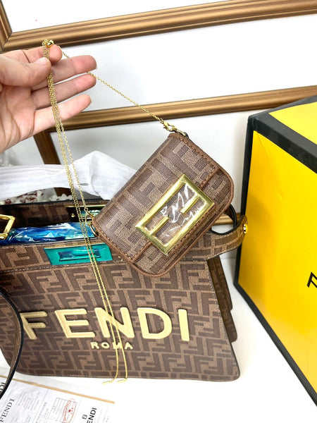 Luxury Brand Handbag With Pouch