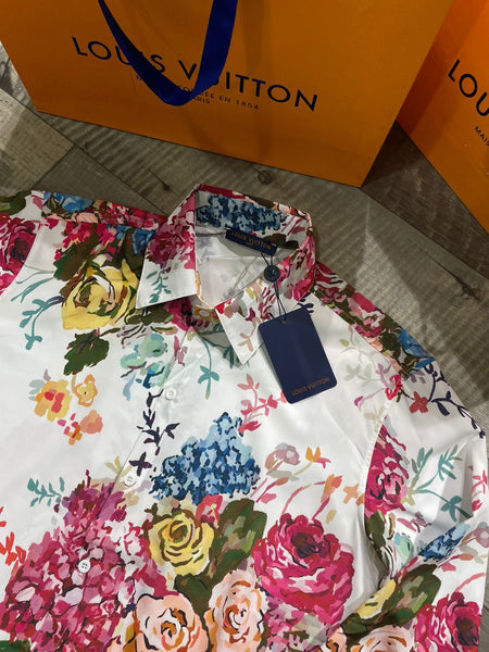 Luxury Floral Print Shirt