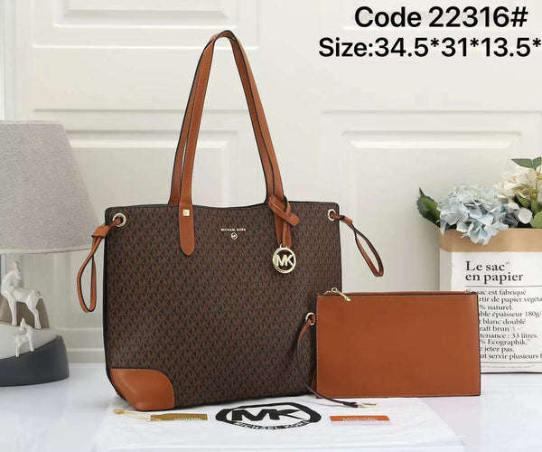 Edith large monogram tote bag