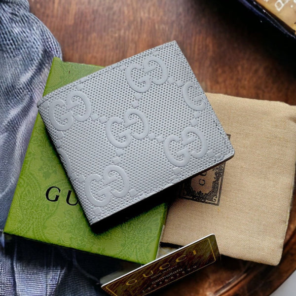 Luxury Embossed Bifold Wallet