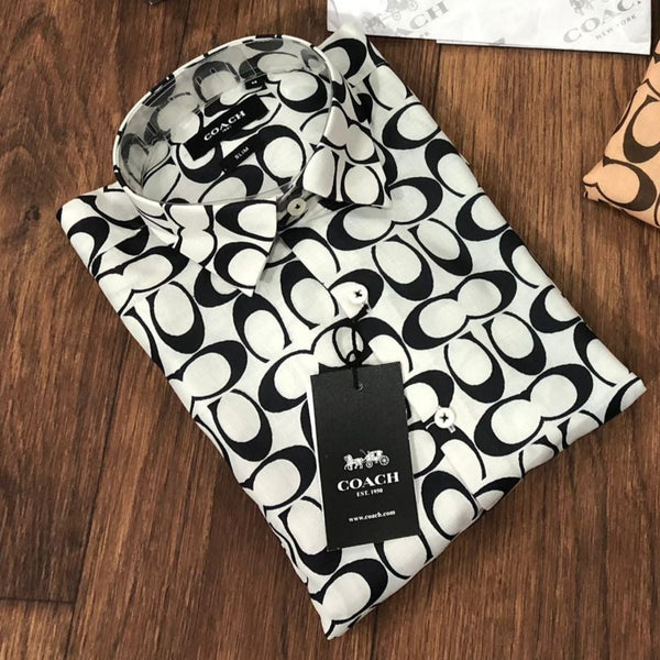Luxury Brand Printed Shirt For Men