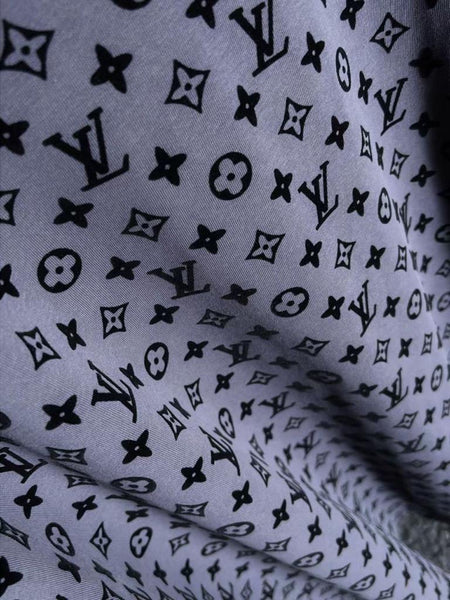 Monogram Pattern Print T-Shirt