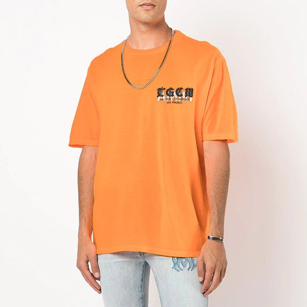 logo-print T-shirt For Men-Yellow Color