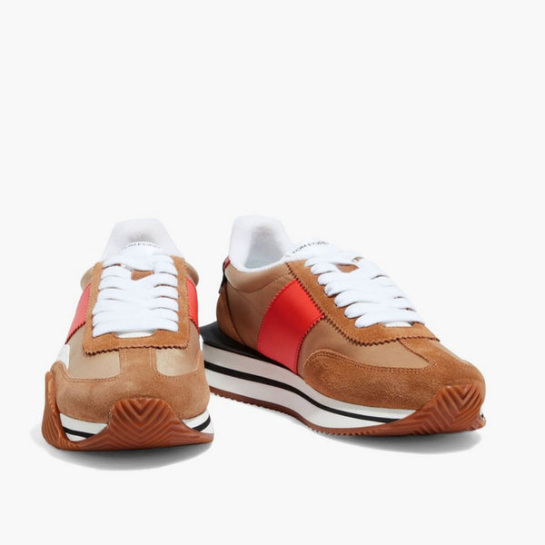 James Panelled Low-Top Sneakers