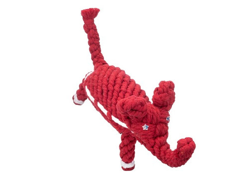 Premium Quality Natural Rope Republican Elephant Toy for Dogs