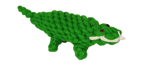 Premium Quality Natural Rope Alligator Toy for Dogs