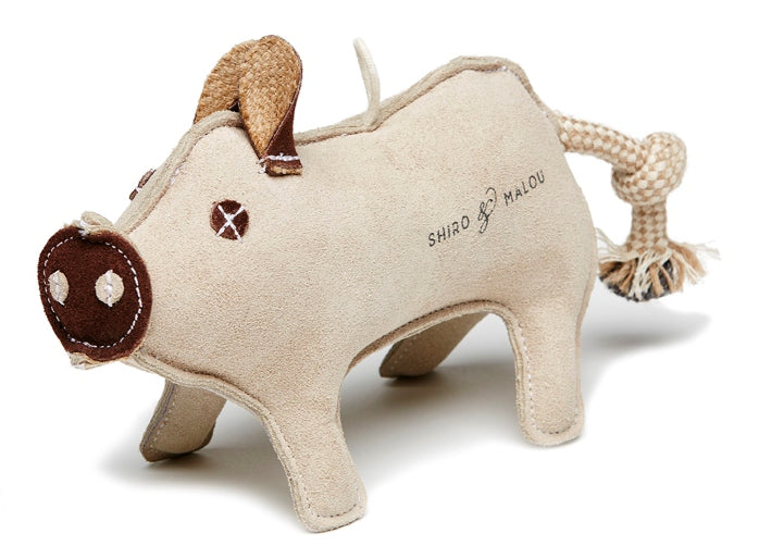 Premium Quality Natural Wigglies Pig Leather Toy for Dogs