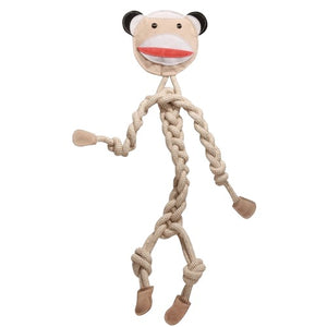 Premium Quality Natural Knotted Ropies Monkey Toy for Dogs