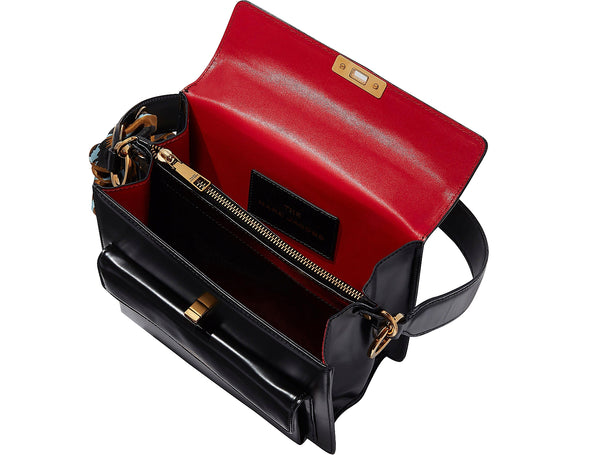 The Uptown Leather Top-Handle Bag