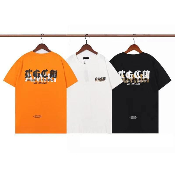 logo-print T-shirt For Men-Black Color