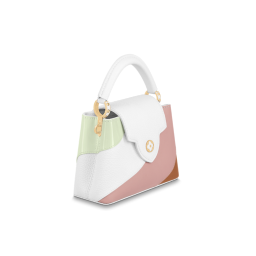 White Top Handle & Sling Bag For Women