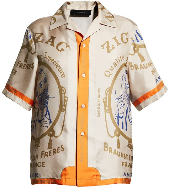Zig-Zag Graphic Printed Shirt And Short