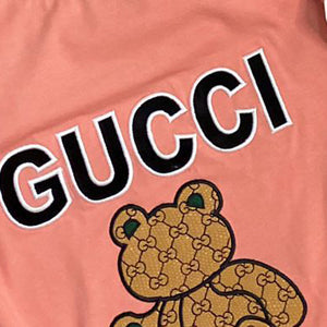 Gucci Leopard Face Embroidery Patch Denim Jacket