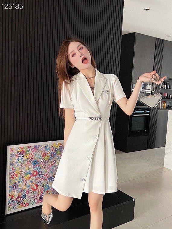 Women White blazer Dress – Yard of Deals Women White blazer Dress – Yard of Deals