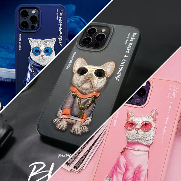 Nimmy 3D Embroided Swag Series Case for Apple iPhone